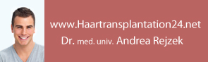 Eigenhaartransplantation: Dr. med. Andrea Rejzek Wien